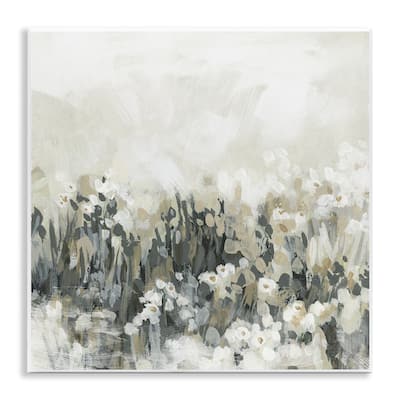 Stupell Grey & Beige Landscape Wall Plaque Art Design By June Erica Vess