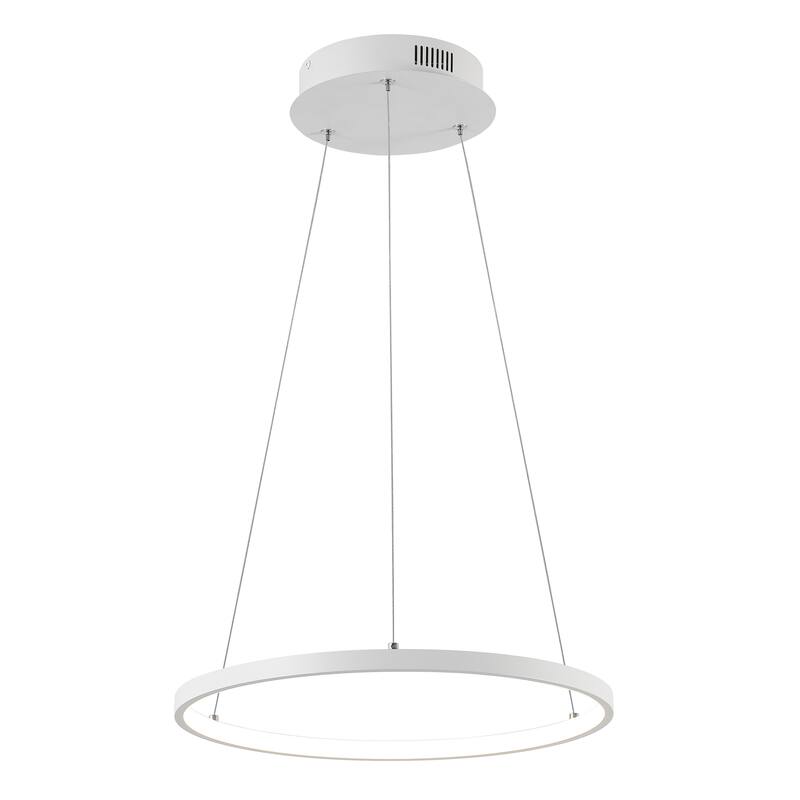 Kinsley Modern Bohemian Iron Integrated LED Pendant by JONATHAN Y