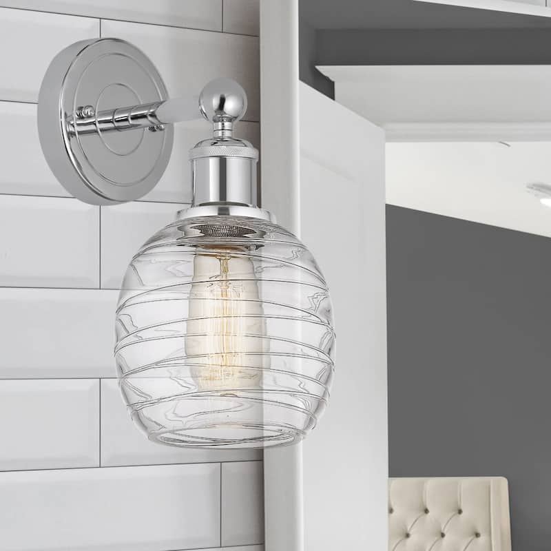 Innovations Lighting 616-1W-12-6 Belfast Sconce Belfast 12" Tall Wall