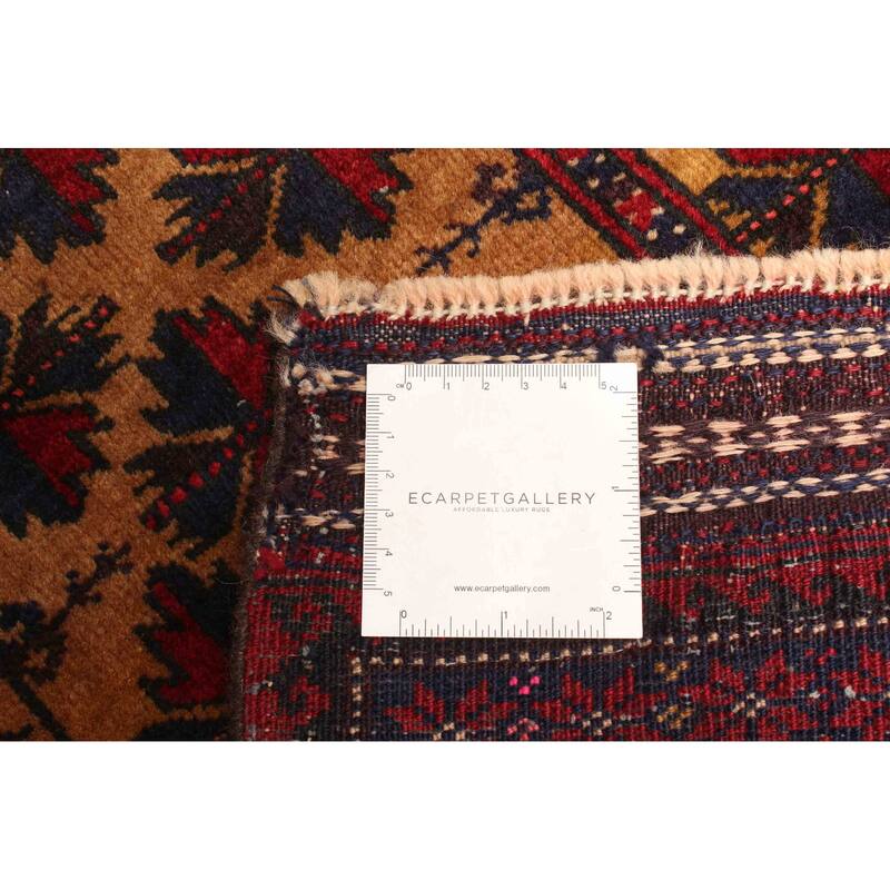 ECARPETGALLERY Hand-knotted Teimani Tan Wool Rug - 2'7 x 4'4