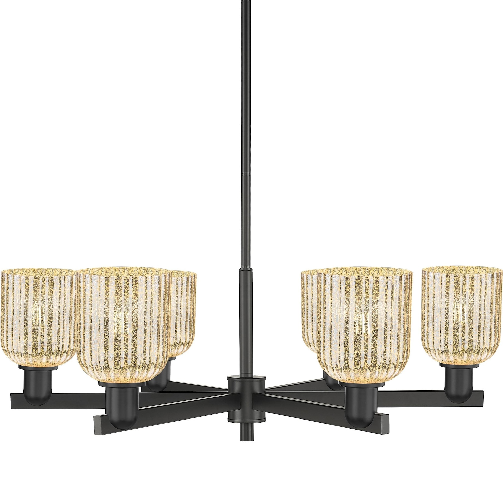 Innovations Lighting 716-6CR-11-35 Bridal Veil Chandelier Bridal Veil