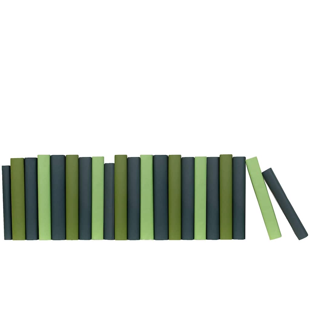Books Green Decorative Accessories: Boxwood Wrapped Color By The Foot