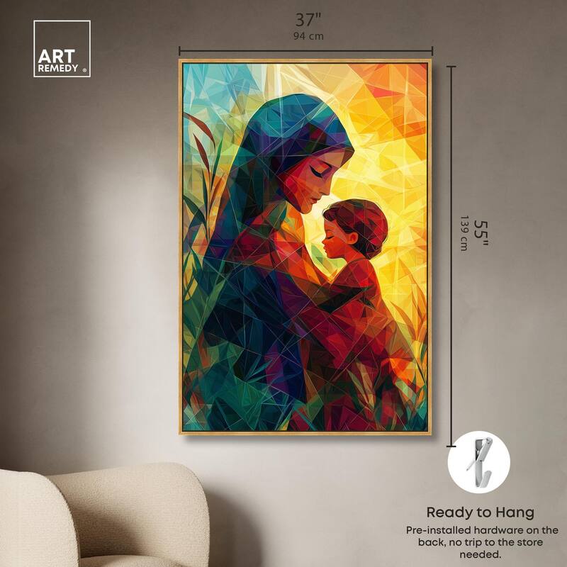 Facet of Feeling Canvas by Art Remedy