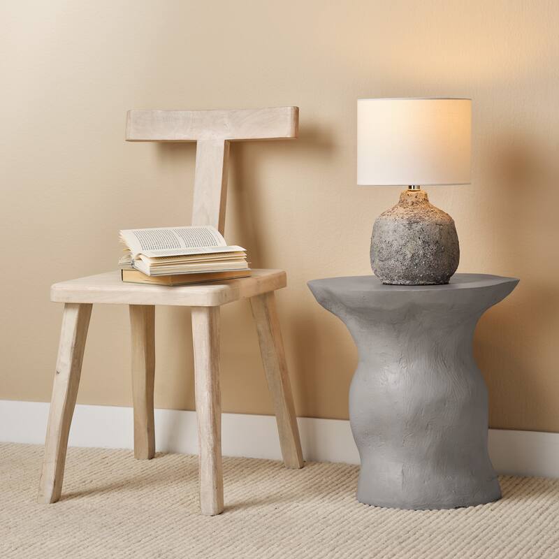Jamie Young Sculpt Fiber Glass Side Table
