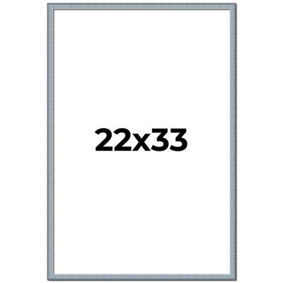 22x33 Frame Rustic Sky Blue Solid Wood Picture Frame | 0.75 Inch