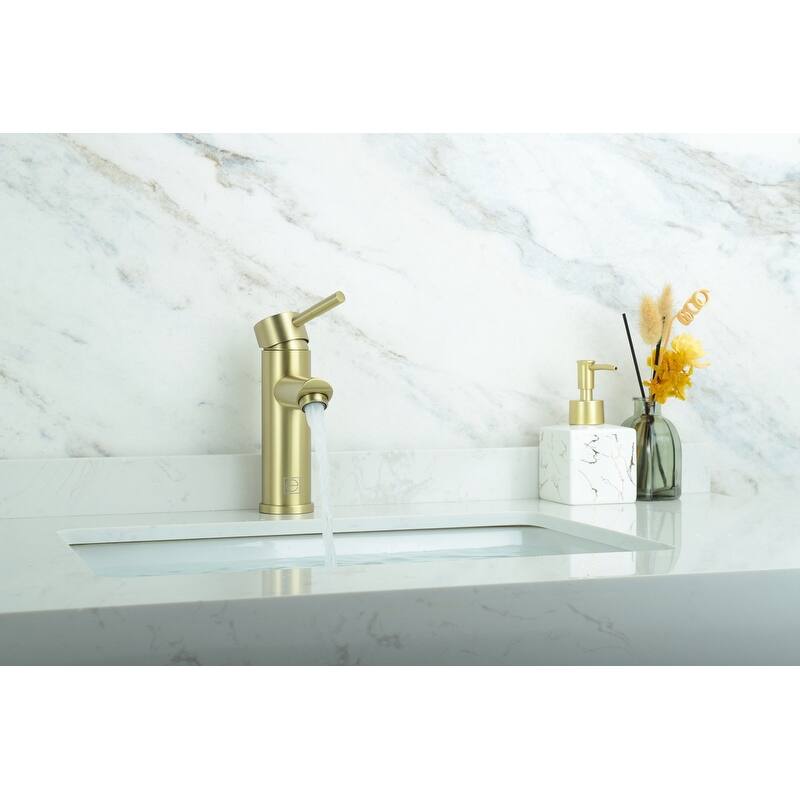Indigo Home Single Hole Single Handle Bathroom Faucet