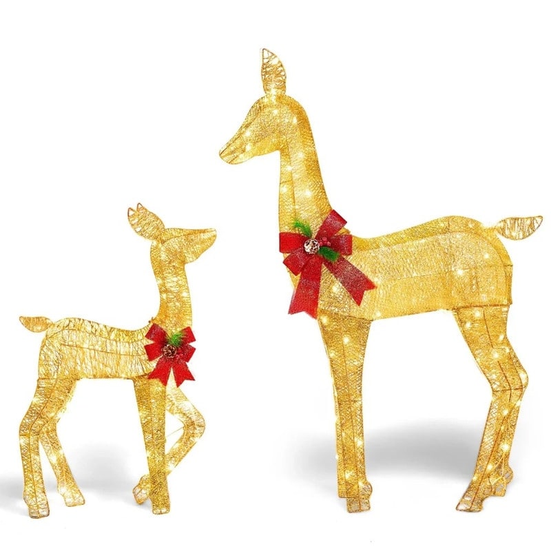 2 Packs Reindeer Christmas Decoration