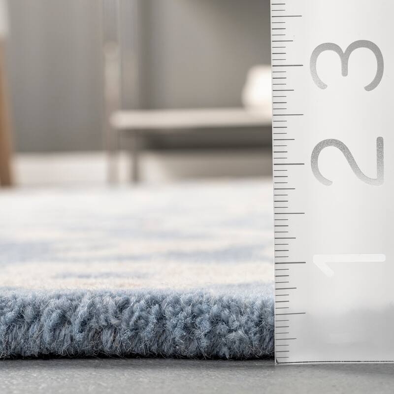 Nuloom Rorie Leopard Print Wool Area Rug