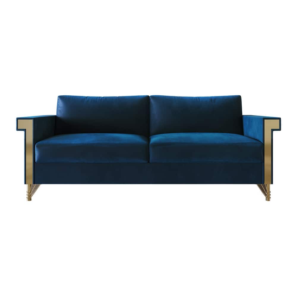 CraftPorch Luxurious Velvet Upholstered Sofa
