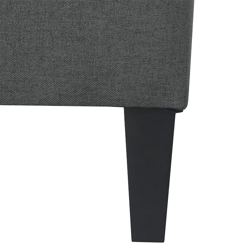 Tufted Large Square Storage Ottoman