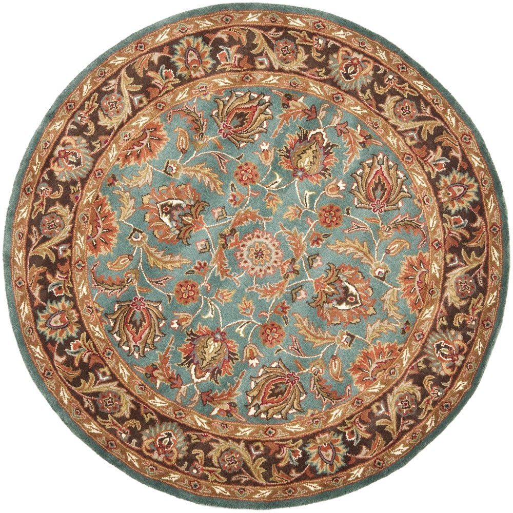 SAFAVIEH Handmade Heritage Full Bloom Traditional Oriental Wool Rug