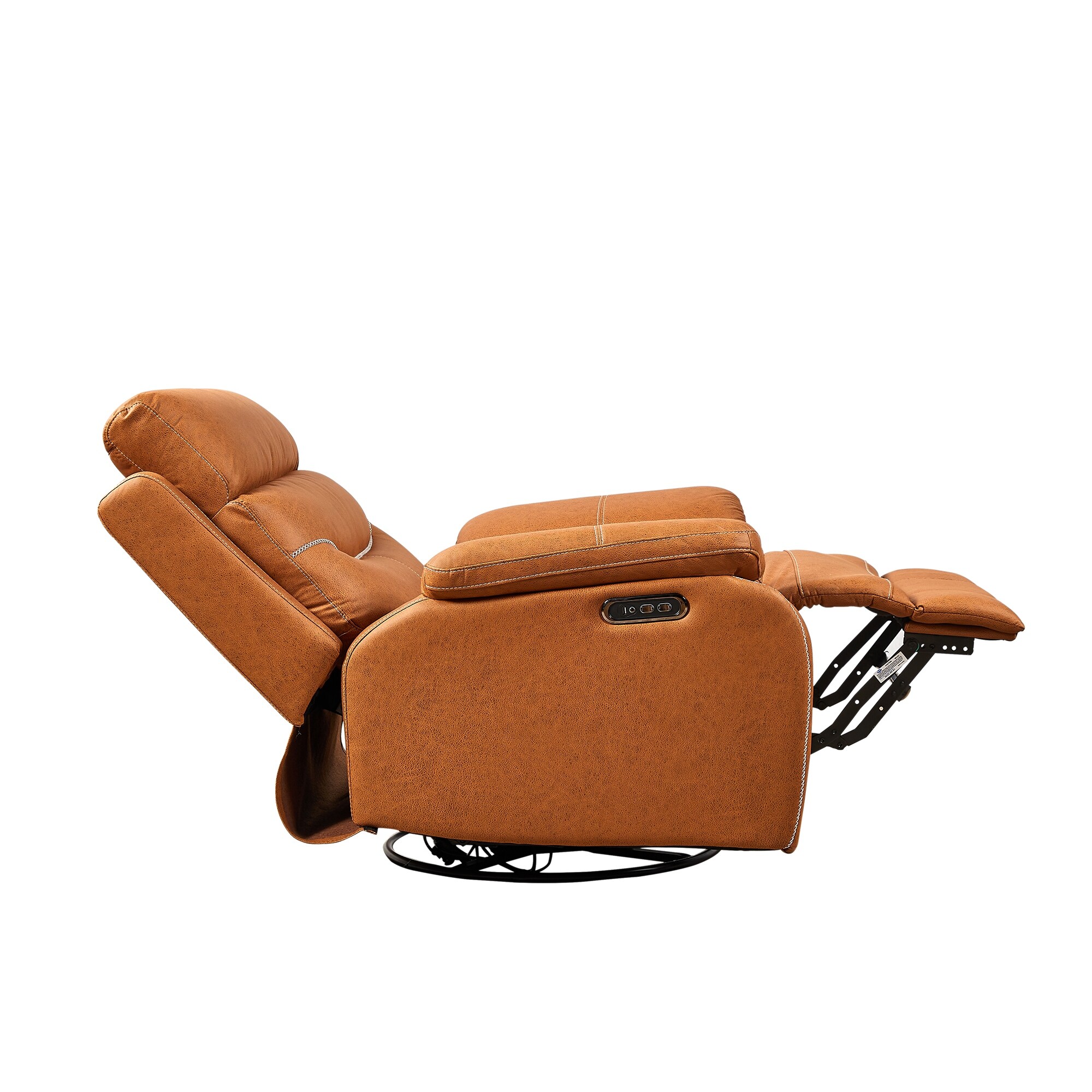 Electric recliner store reset button