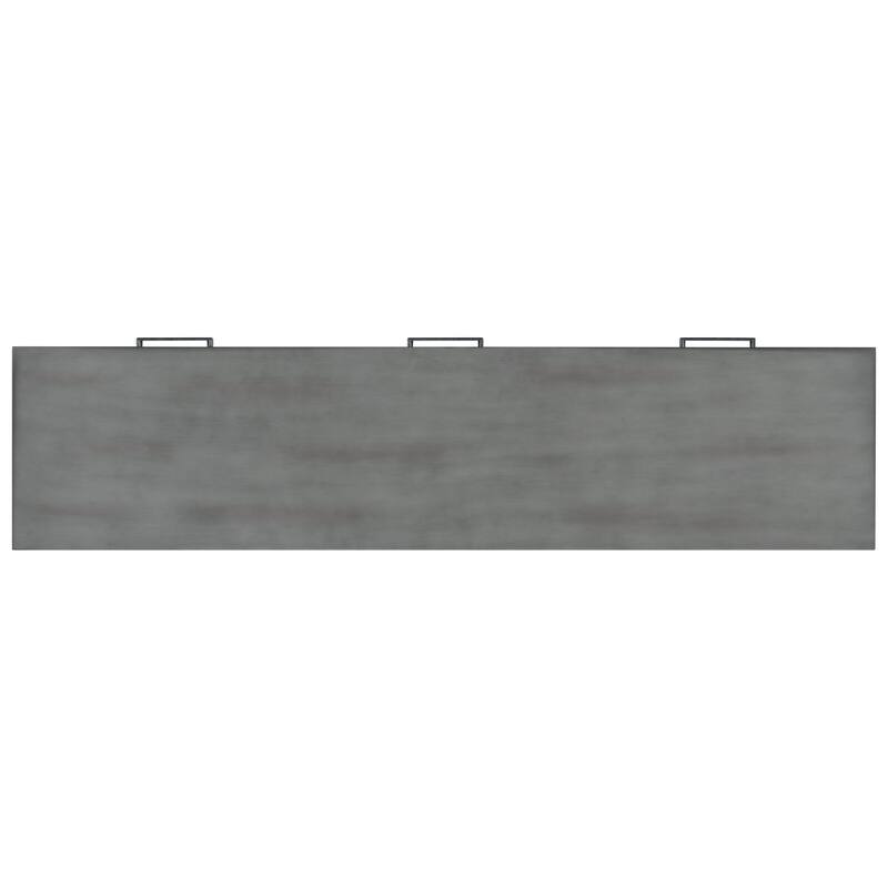 Contemporary 3-Drawer Console Table with 1 Shelf