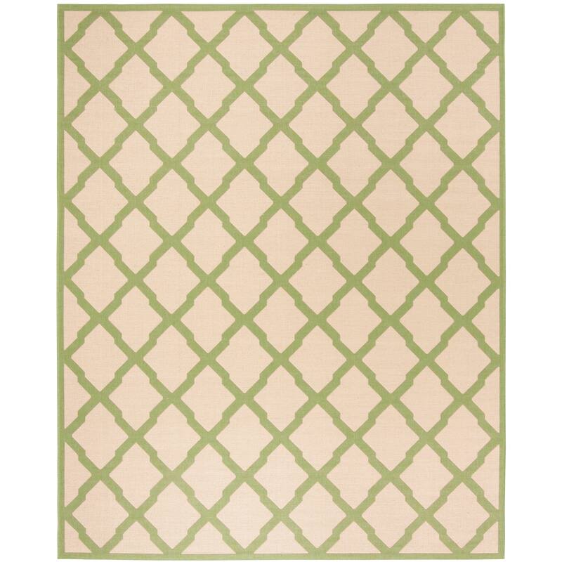 SAFAVIEH Linden Shirleyann Trellis Indoor/ Outdoor Patio Backyard Rug