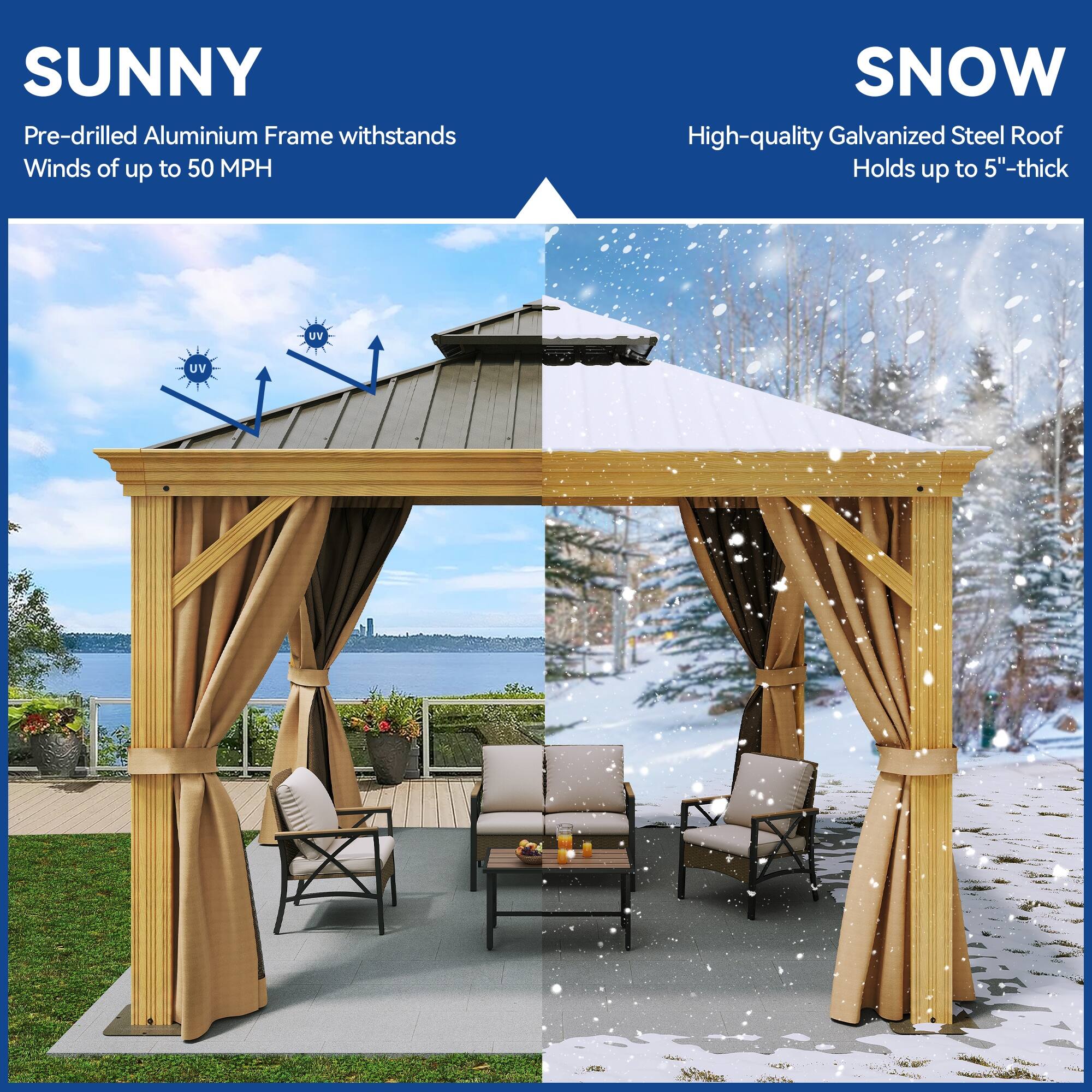 Outdoor Metal Canopy Gazebo On Sale Bed Bath & Beyond 39696552