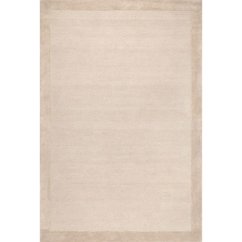 Nuloom Marianne Handmade Wool Border Area Rug
