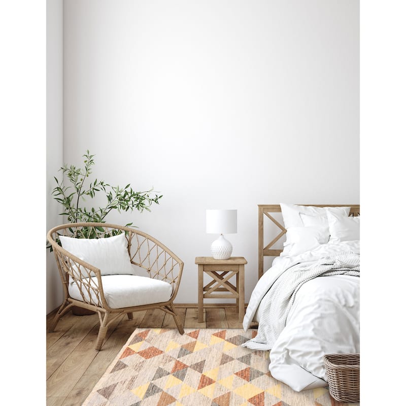 Ankara FW Grey Kilim 5'3" x 7'8" - 5'3 x 7'8