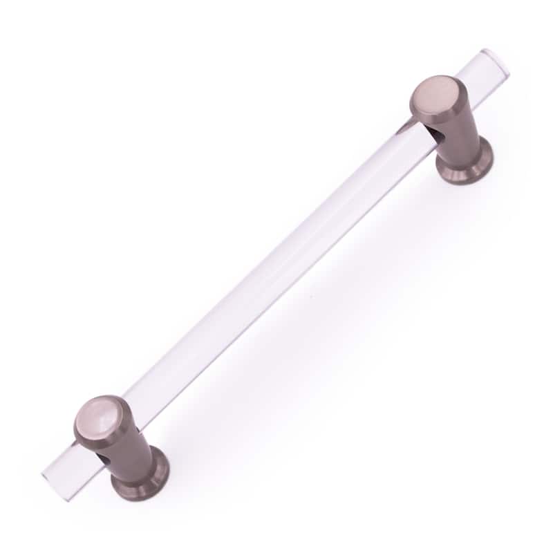 RK International Radiance 6 Inch Center to Center Bar Cabinet Pull - Satin Nickel