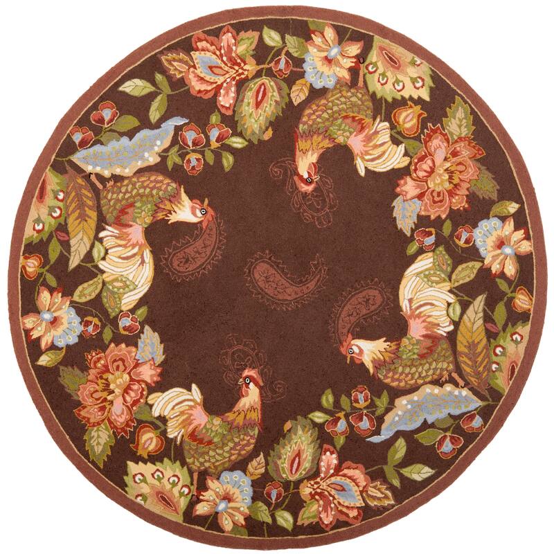 SAFAVIEH Handmade Chelsea Coby French Country Wool Rug