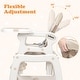 preview thumbnail 20 of 19, 5 in 1 Baby High Chair, Convertible Toddler Table Chair Set, Rocking Chair, Multi-Function Seat w/ Wheels, Adjustable Seat Back