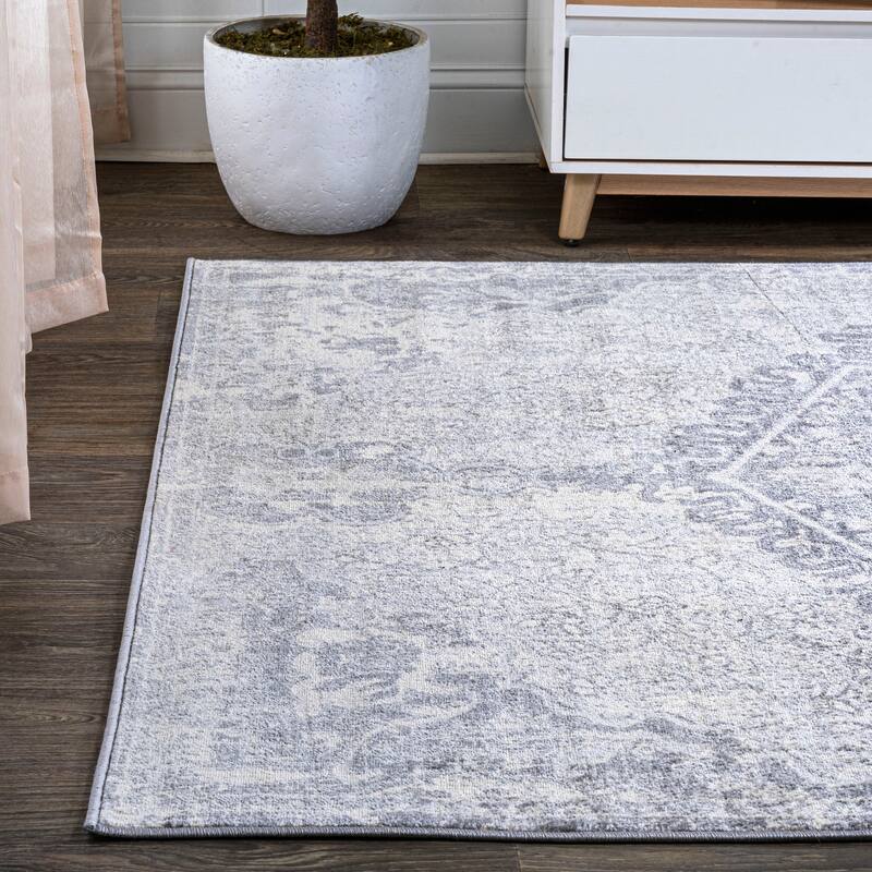 JONATHAN Y Traditional Persian Vintage Medallion Area Rug