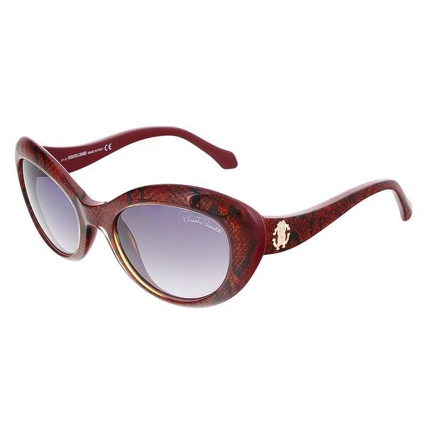 Shop Roberto Cavalli Rc826s S 69t Alshat Glitter Red Cat Eye