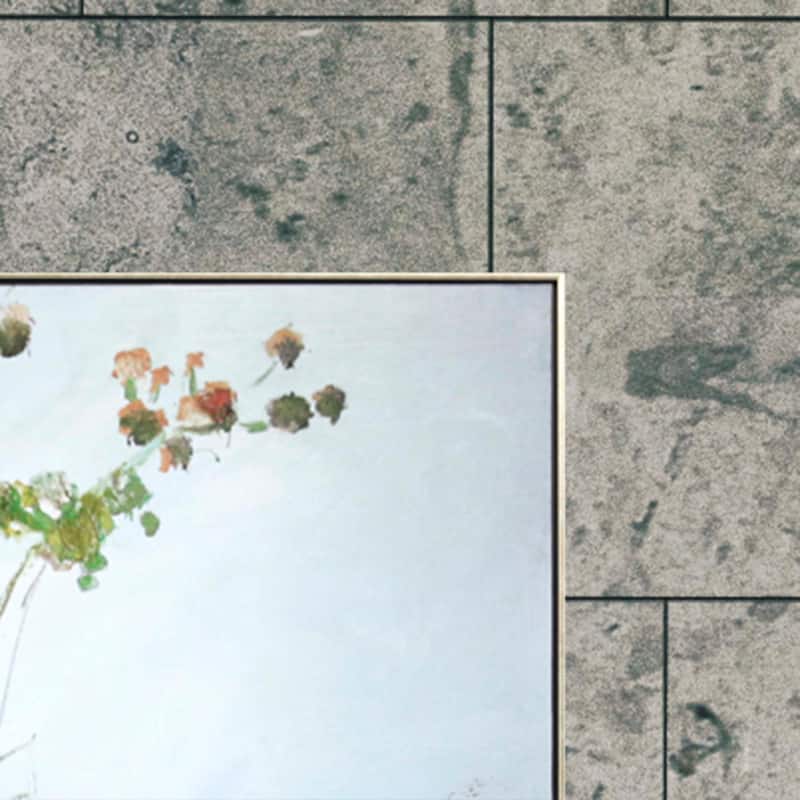 Abstract Floral Framed Art Giclee - No Glass - Multi-Color