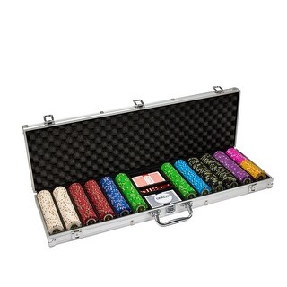 600Ct Claysmith Gaming "Gold Rush" Chip Set in Aluminum Case