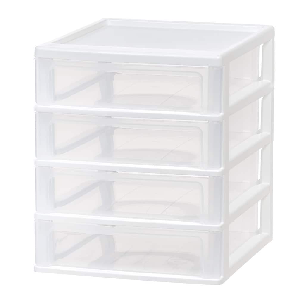 IRIS USA® Desk Top Unit 4.6 Qt - White