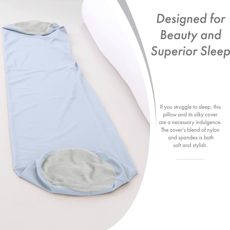 Straight Body Pillow, Premium Microbead,Side Sleeping / Pregnant Women