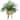 32-inch Artificial Palm in Tri-Color Basket Stand