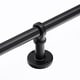 preview thumbnail 13 of 22, UTOPIA ALLEY Wall Mounted 1 inch Industrial Curtain Rods, Blackout, Wrap Around Curtain Rods, Rustic Style, Matte Black