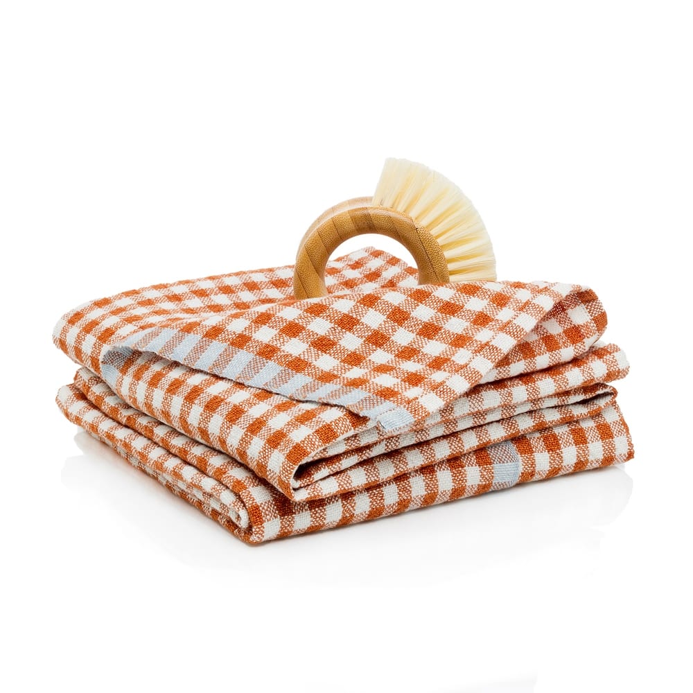 Caravan Gingham Towels - Set of 2