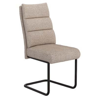 Modern Fabric & Metal Dining Chair, Set of 4