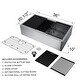 preview thumbnail 8 of 13, VIGO Camden Stainless Steel Kitchen Sink and Gramercy Faucet Set