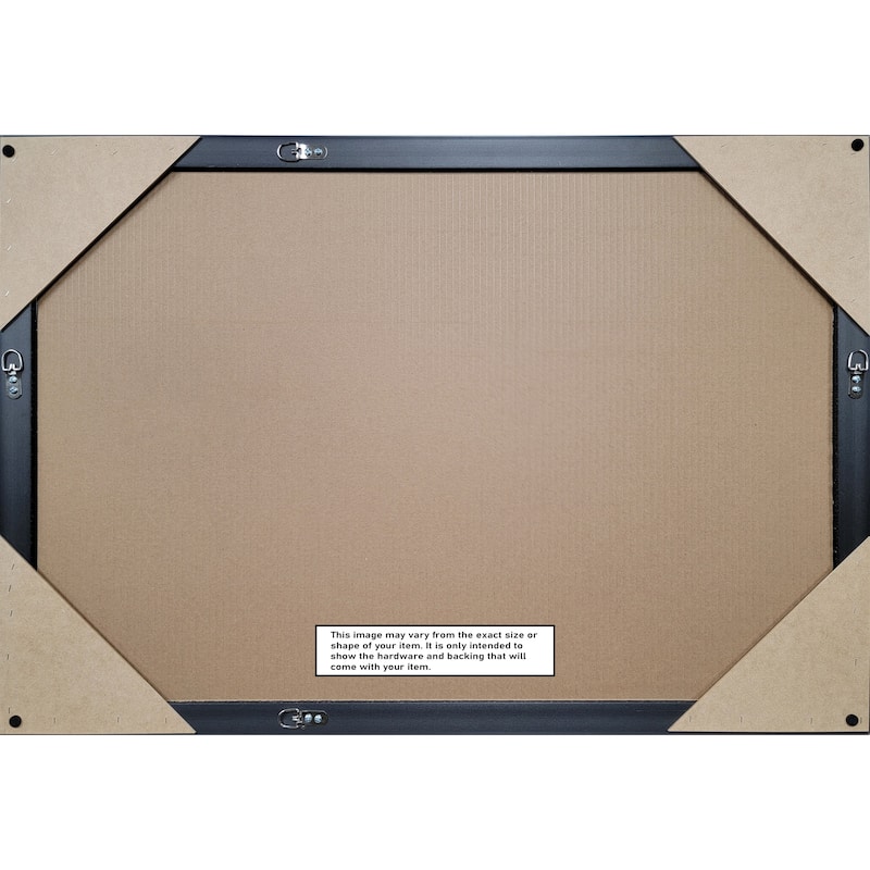 Filigree Beveled Framed Wall Mirror