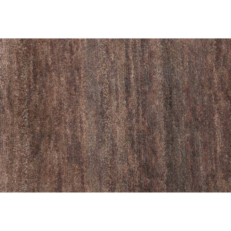 ECARPETGALLERY Hand-knotted Pak Finest Gabbeh Grey Wool Rug - 4'1 x 5'11