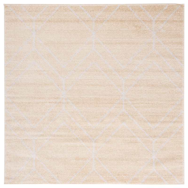 SAFAVIEH Adirondack Juvelina Modern Geometric Rug - 6' Square - Gold/Light Grey