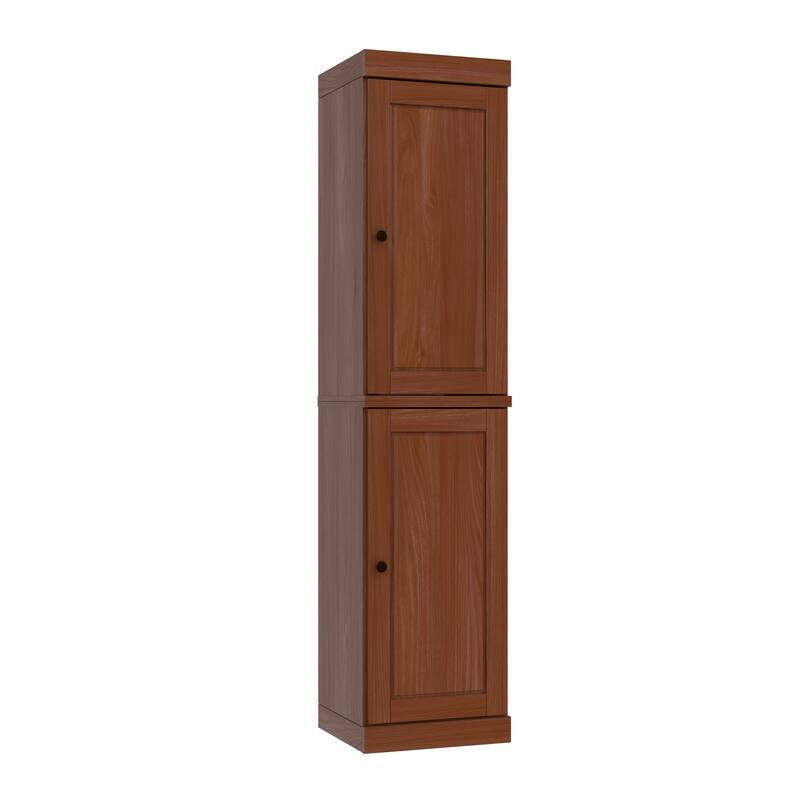 Palace Imports 100% Solid Wood Pantry Cabinet, Adjustable Shelves, 16.5" Wide, 71.5" Tall