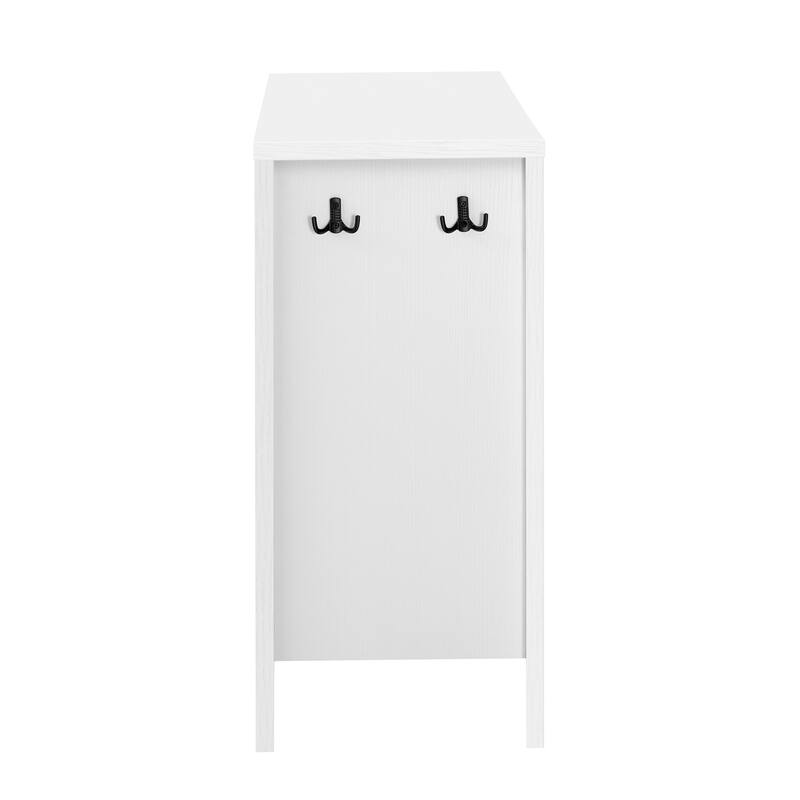 30" Bathroom Vanity with Sink, Freestanding Bathroom Storage Cabinet with 2 Doors, Black Bowl Ceramic Basin