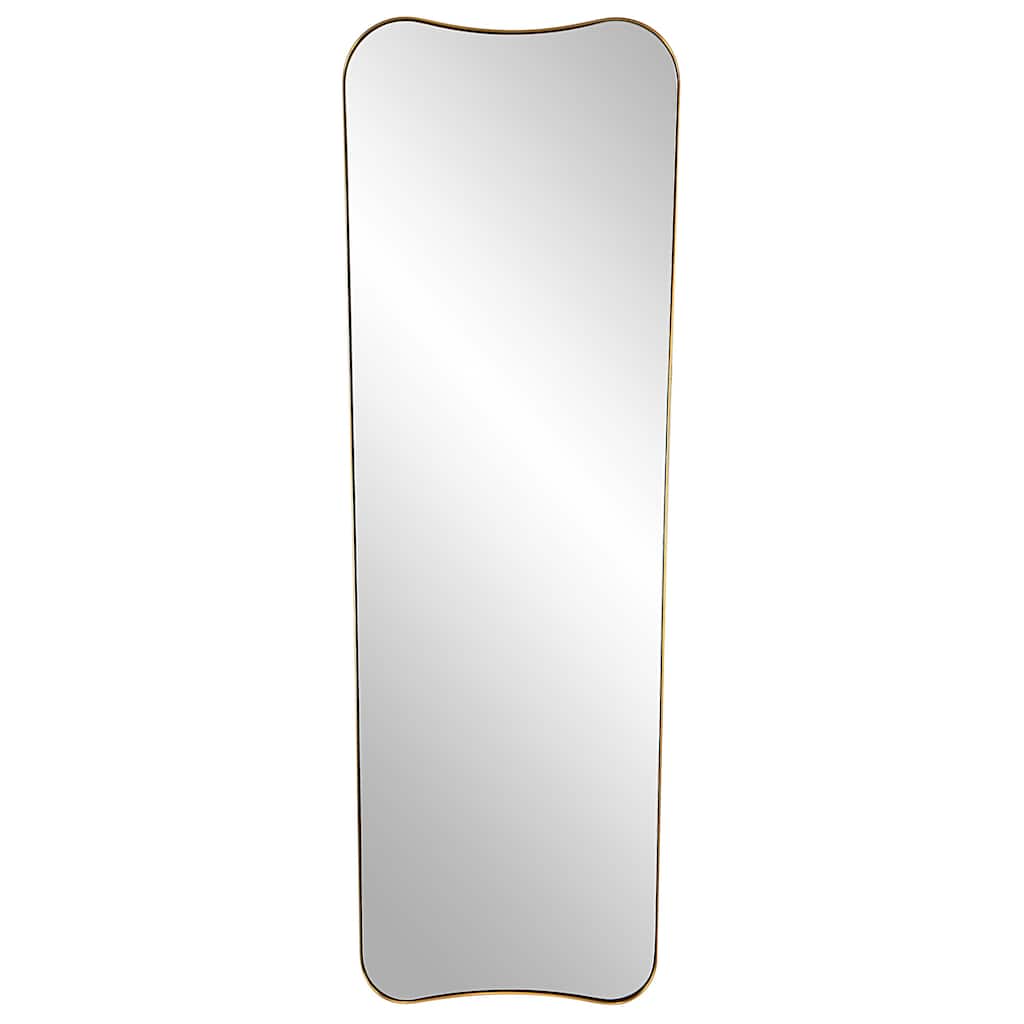 Uttermost Belvoir Large Antique Brass Mirror - 26"W x 76"H x 1.125"D