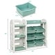 preview thumbnail 5 of 20, Costway Kids Toy Storage Organizer w/Bins & Multi-Layer Shelf for