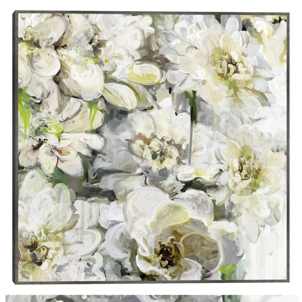 Greenhouse Blooms I By Studio Arts Canvas Art Print