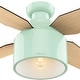 preview thumbnail 5 of 16, Hunter 52" Cranbrook Ceiling Fan with LED Light Kit and Remote - Mid-Century Modern, Low-Profile