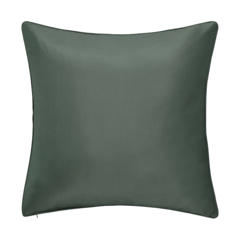 Alina Euro Sham - Dusty teal - Euro Square