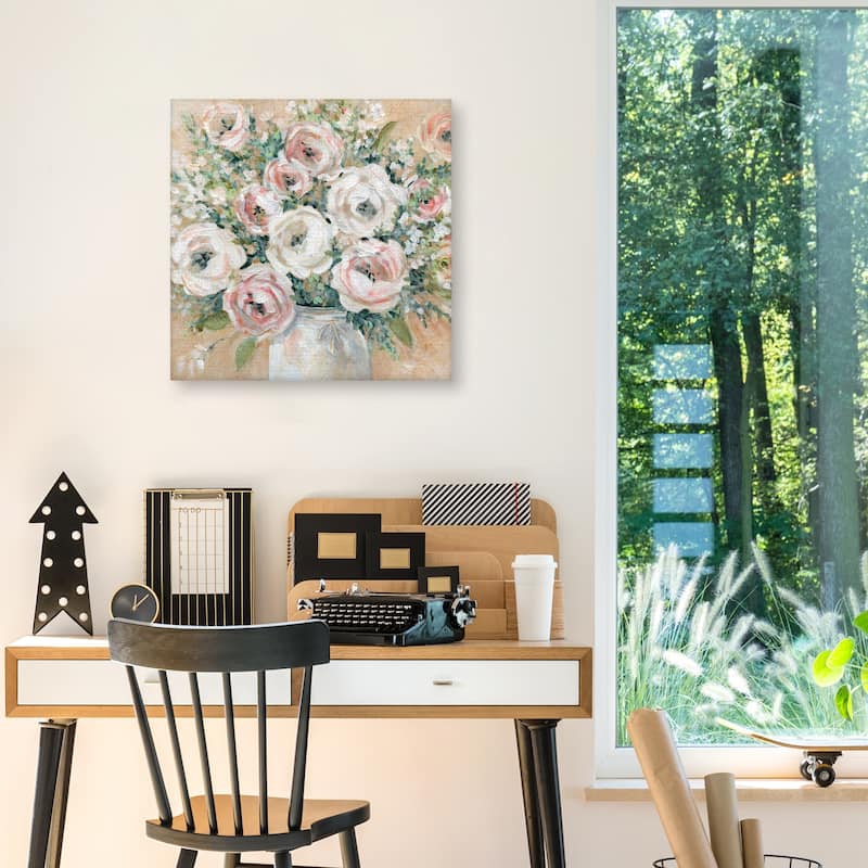 Pretty in Pink by Carol Robinson Canvas Art Print