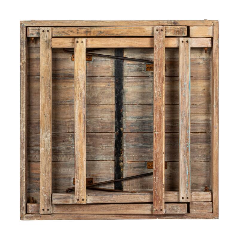Reclaimed Wood Folding Table