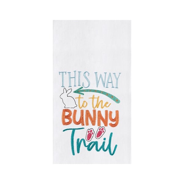 slide 2 of 2, Bunny Trail Kitchen Towel