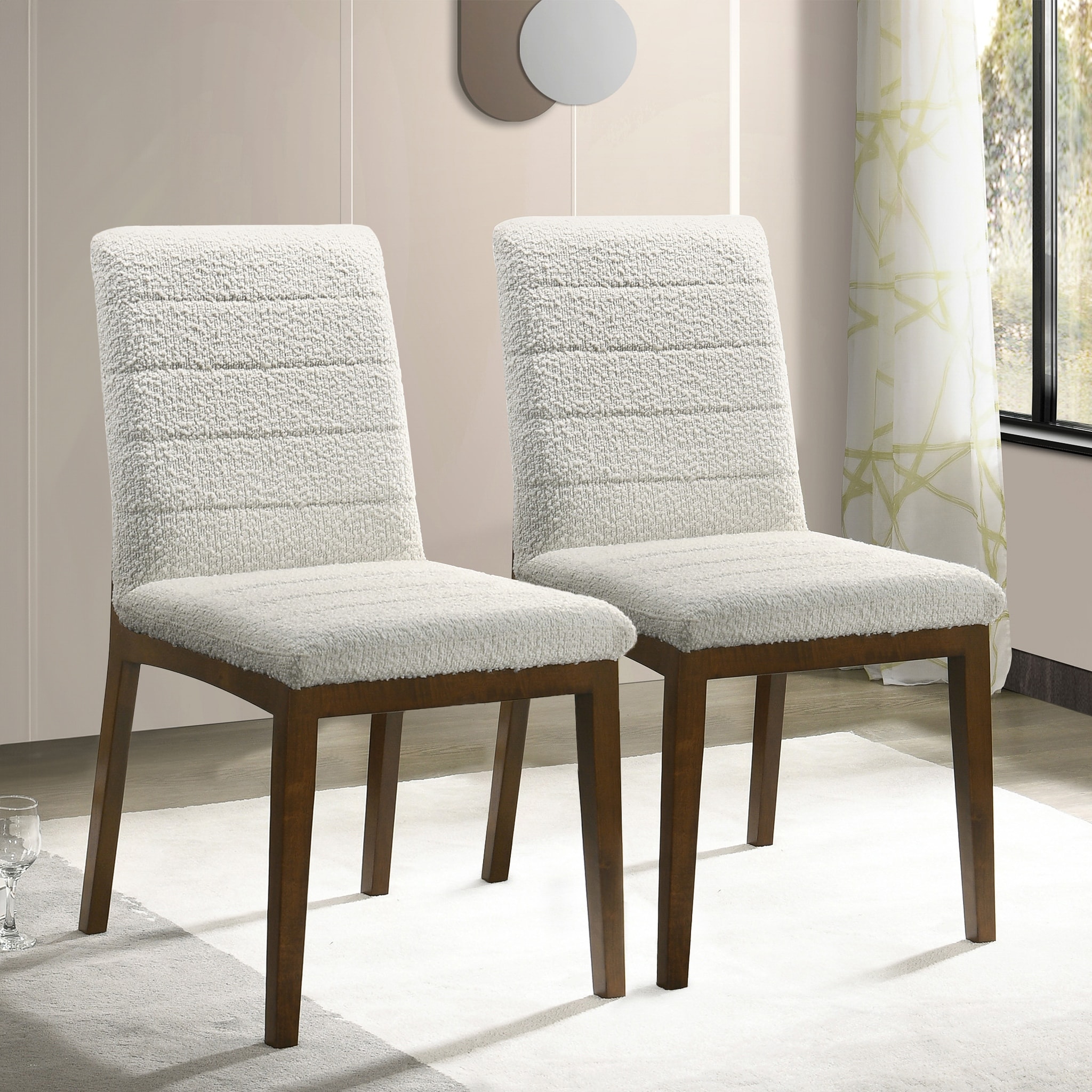 Mesa Luxury Modern Solid Wood Dining Chair (Set of 2) - Overstock