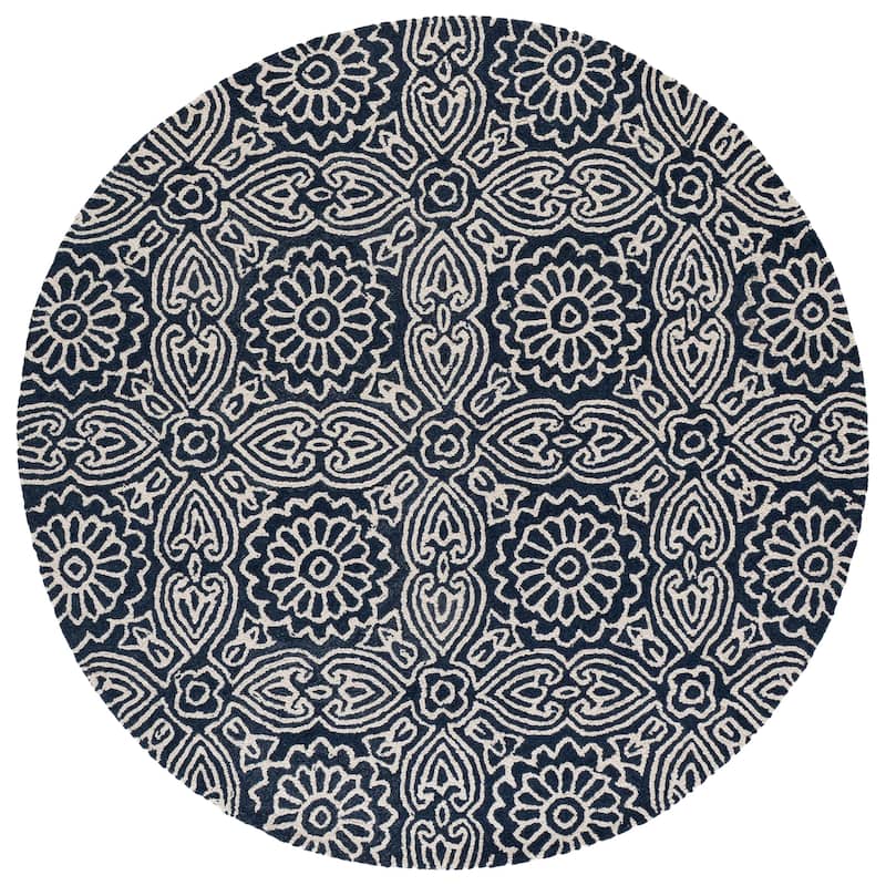 SAFAVIEH Hand-Tufted Blossom Naamah Patterned Wool Rug